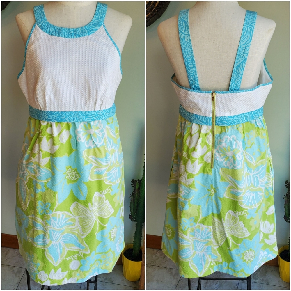 Lilly Pulitzer Jubilee 10 Laffy Daffy Ellery dress